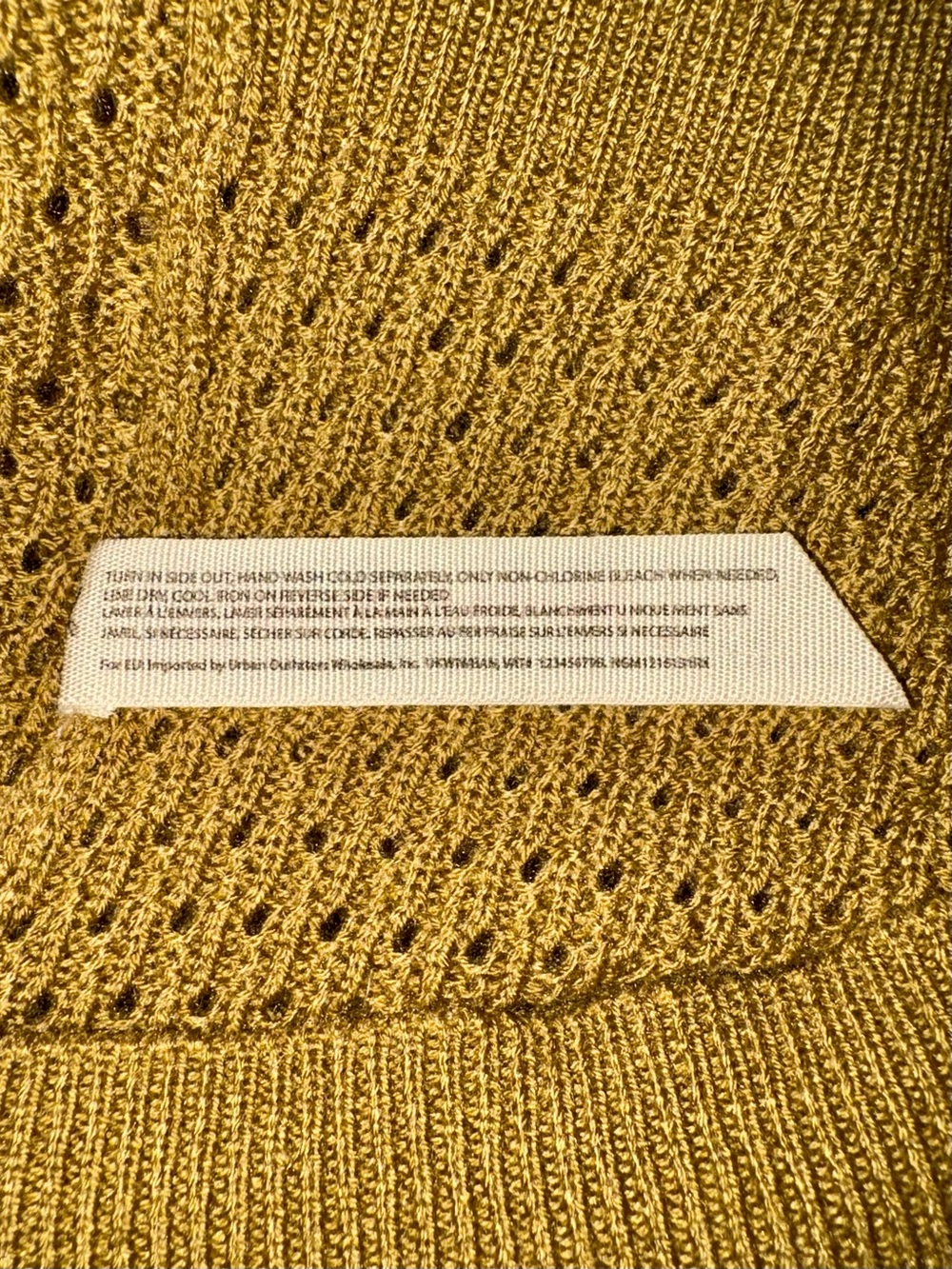 Free People Intimately Fresh Feeling Cami Olive Green Mock Neck Sweater Tank NWT - Picture 8 of 9